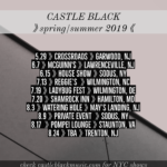 Castle Black Summer Tour 2019