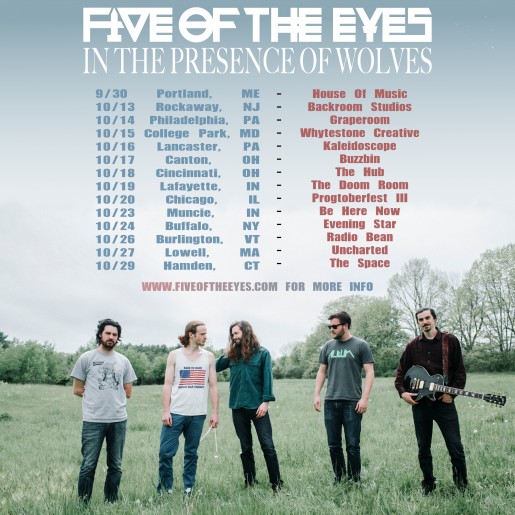 Five of the Eyes - Tour Flyer