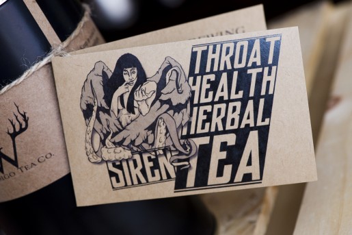 Wendigo Tea Siren Throat Health Herbal Tea Sky White