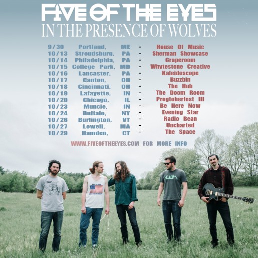 Five of the Eyes tour poster